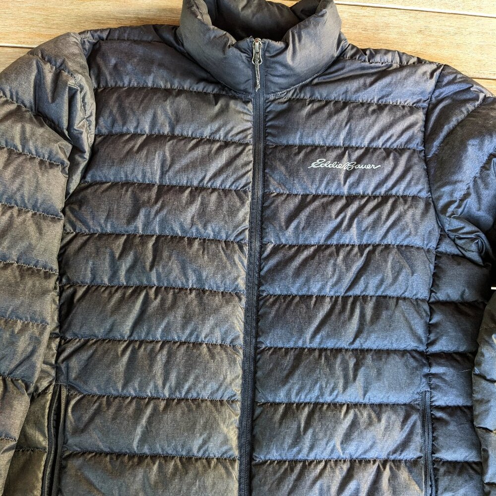 EDDIE BAUER EB650 Men's Down Puffy Jacket Size Large